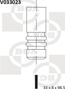 BGA V033023 - Випускний клапан autocars.com.ua