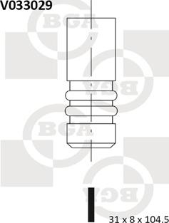 BGA V033029 - Выпускной клапан autodnr.net