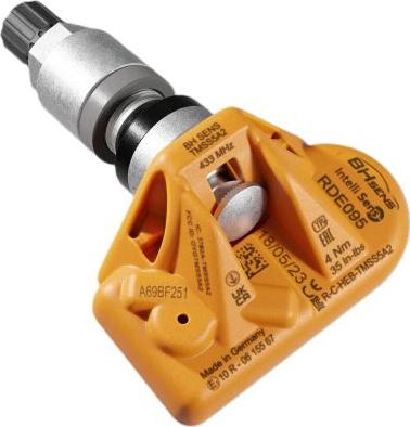 BH SENS Huf 73901095 - Датчик частоти обертання колеса, контроль тиску в шинах autocars.com.ua