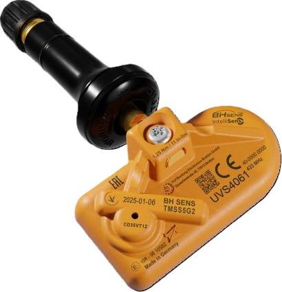 BH SENS Huf 73909461 - Датчик частоти обертання колеса, контроль тиску в шинах autocars.com.ua