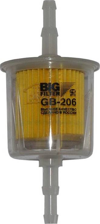 BIG Filter GB-206 BK - Топливный фильтр avtokuzovplus.com.ua
