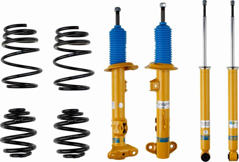 Bilstein 46-000033 - Комплект ходової частини, пружини / амортизатори autocars.com.ua