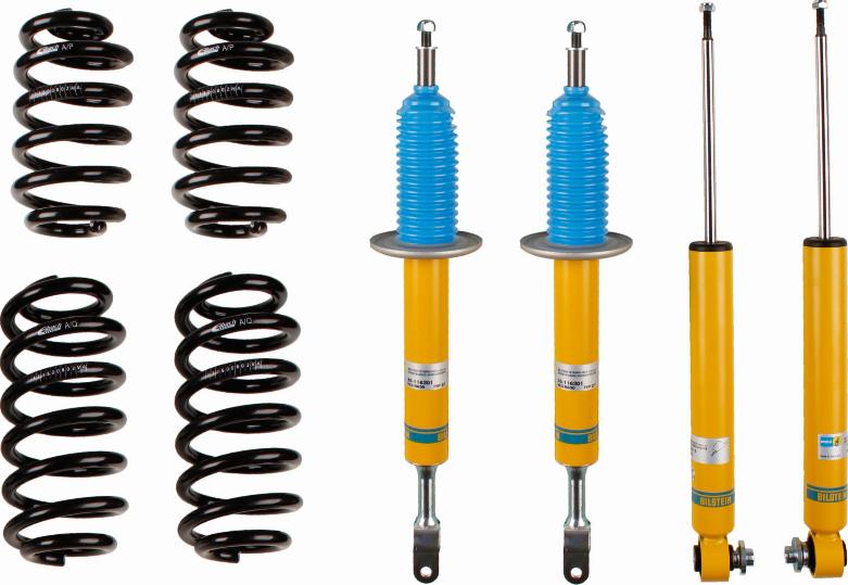 BILSTEIN 46-189875 - Комплект ходової частини, пружини / амортизатори autocars.com.ua