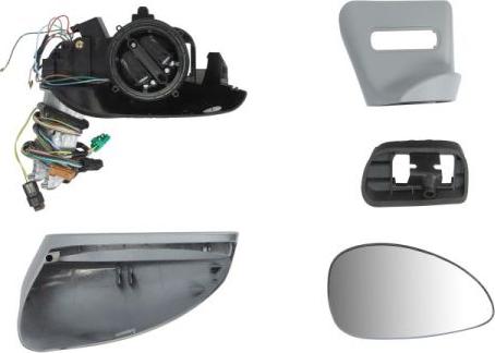 BLIC 5402-04-1139855 - Зовнішнє дзеркало autocars.com.ua