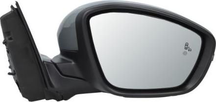 BLIC 5402-08-2262315P - Зовнішнє дзеркало autocars.com.ua