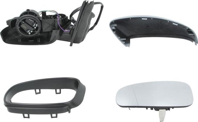 BLIC 5402-43-007361P - Зовнішнє дзеркало autocars.com.ua