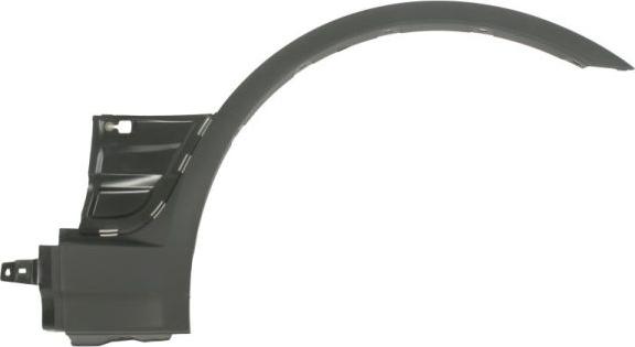 BLIC 5703-04-0093424P - Облицювання / захисна накладка, крило autocars.com.ua