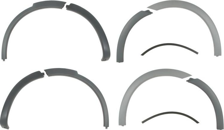 BLIC 5703-08-5721370KP - Облицювання / захисна накладка, крило autocars.com.ua