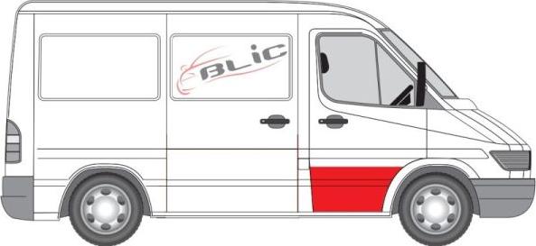 BLIC 6015-00-3546128P - Обшивка двері autocars.com.ua