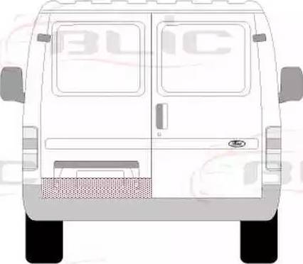 BLIC 6016-00-2515171P - Обшивка двері autocars.com.ua