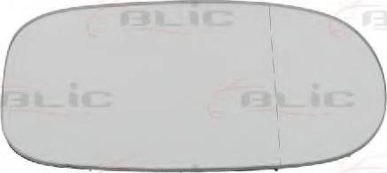BLIC 6102-02-0222P - Дзеркальне скло, зовнішнє дзеркало autocars.com.ua