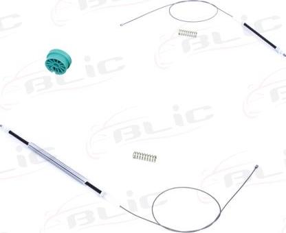 BLIC 6205-07-025806P - Ремкомплект, підйомний механізм скла autocars.com.ua