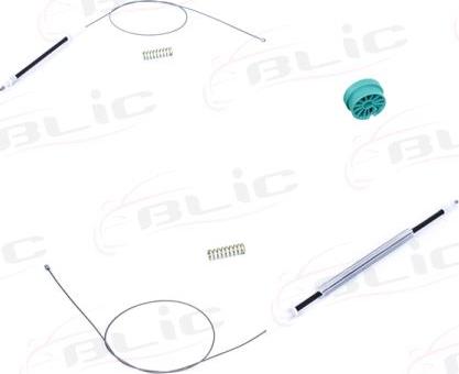 BLIC 6205-07-025807P - Ремкомплект, підйомний механізм скла autocars.com.ua
