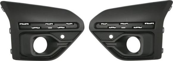 BLIC 6502-07-1307911P - Решітка вентилятора, буфер autocars.com.ua