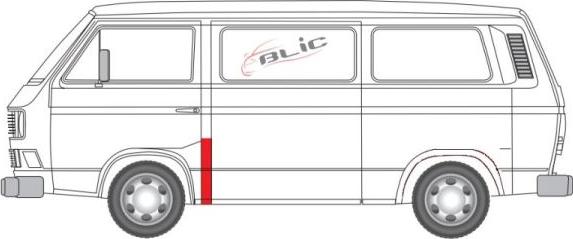 BLIC 6504-03-9557021K - Боковина autocars.com.ua