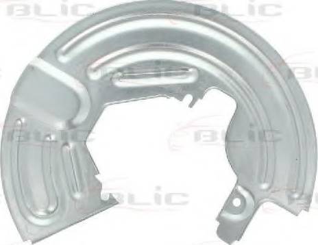 BLIC 6508-03-6037378P - Відбивач, диск гальмівного механізму autocars.com.ua