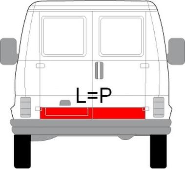 BLIC 6508-04-2096720P - Обшивка двері autocars.com.ua