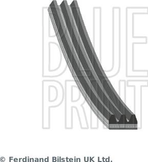 Blue Print AD03S798 - Поликлиновой ремінь autocars.com.ua