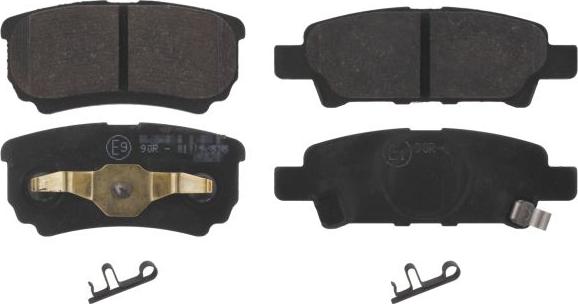 Blue Print ADA104209 - Гальмівні колодки, дискові гальма autocars.com.ua