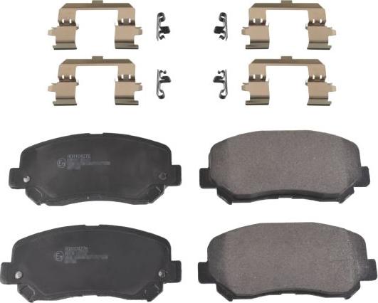 Blue Print ADA104276 - Гальмівні колодки, дискові гальма autocars.com.ua