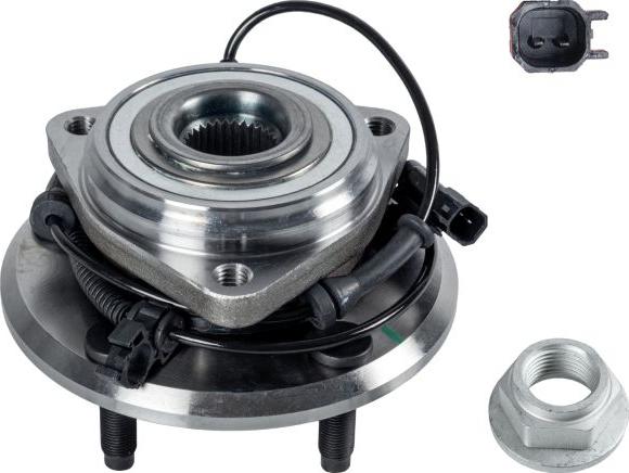 Blue Print ADA108218 - Комплект підшипника маточини колеса autocars.com.ua