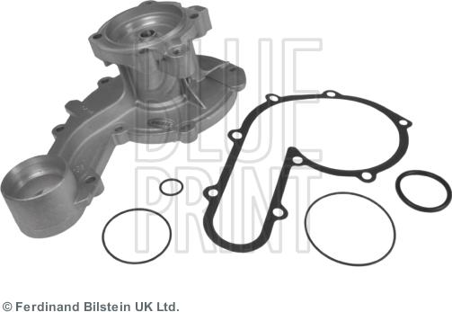 Blue Print ADA109125 - Водяний насос autocars.com.ua