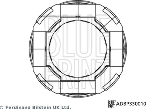 Blue Print ADBP330010 - Вичавний підшипник autocars.com.ua