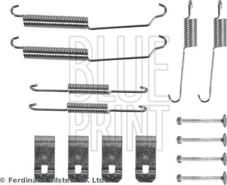 Blue Print ADBP410073 - Комплектующие, барабанный тормозной механизм avtokuzovplus.com.ua