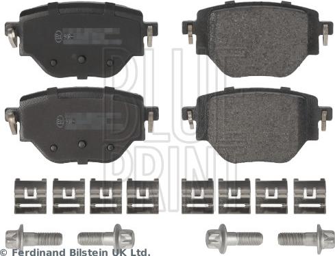 Blue Print ADBP420105 - Гальмівні колодки, дискові гальма autocars.com.ua