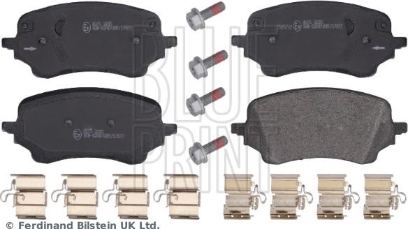 Blue Print ADBP420117 - Тормозные колодки, дисковые, комплект avtokuzovplus.com.ua