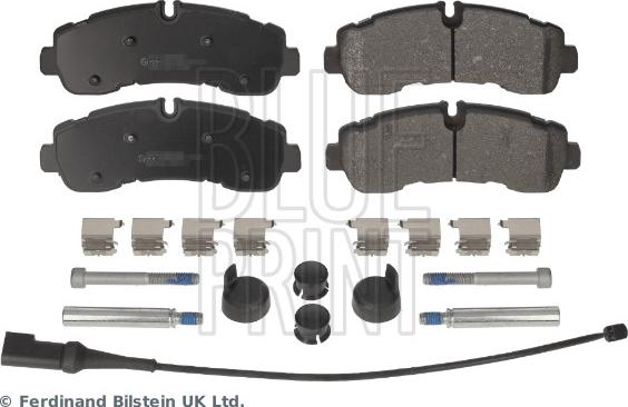 Blue Print ADBP420145 - Тормозные колодки, дисковые, комплект autodnr.net