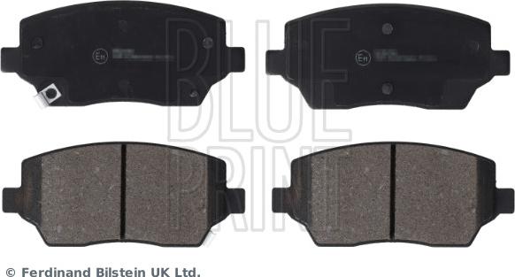 Blue Print ADBP420164 - Гальмівні колодки, дискові гальма autocars.com.ua