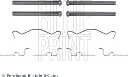 Blue Print ADBP480010 - Комплектующие для колодок дискового тормоза avtokuzovplus.com.ua