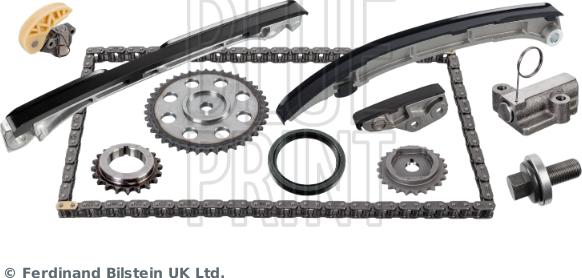 Blue Print ADBP730089 - Комплект цепи привода распредвала avtokuzovplus.com.ua