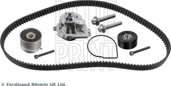 Blue Print ADBP730107 - Водяний насос + комплект зубчатого ременя autocars.com.ua
