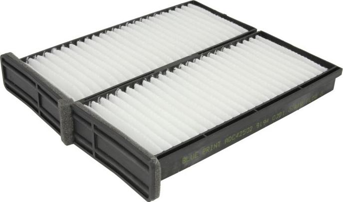 Blue Print ADC42502 - Фільтр, повітря у внутрішній простір autocars.com.ua