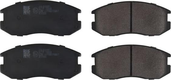 Blue Print ADC44245 - Гальмівні колодки, дискові гальма autocars.com.ua