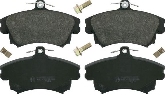 Blue Print ADC44267 - Гальмівні колодки, дискові гальма autocars.com.ua