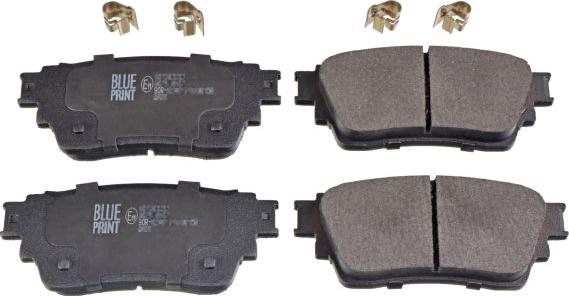 Blue Print ADC44290 - Гальмівні колодки, дискові гальма autocars.com.ua