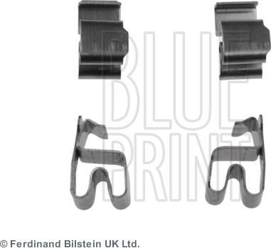 Blue Print ADC448600 - Комплектуючі, колодки дискового гальма autocars.com.ua
