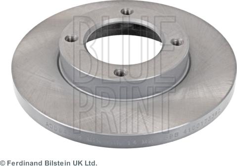 Blue Print ADD64324 - Гальмівний диск autocars.com.ua