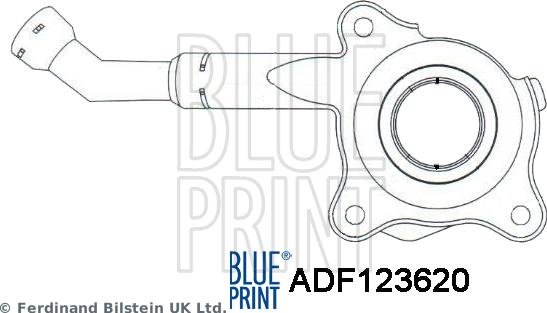 Blue Print ADF123620 - Центральний вимикач, система зчеплення autocars.com.ua