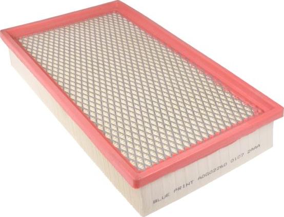 Blue Print ADG02260 - Повітряний фільтр autocars.com.ua