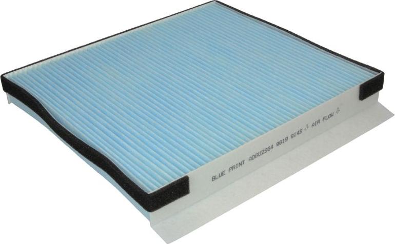 Blue Print ADG02564 - Фільтр, повітря у внутрішній простір autocars.com.ua