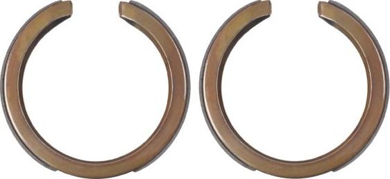 Blue Print ADG04129 - Комплект гальм, ручник, парковка autocars.com.ua