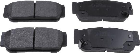 Blue Print ADG042111 - Гальмівні колодки, дискові гальма autocars.com.ua