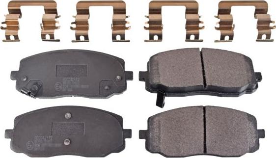 Blue Print ADG042112 - Гальмівні колодки, дискові гальма autocars.com.ua