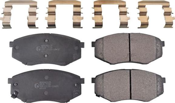 Blue Print ADG042125 - Гальмівні колодки, дискові гальма autocars.com.ua