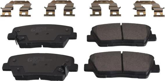 Blue Print ADG042126 - Гальмівні колодки, дискові гальма autocars.com.ua