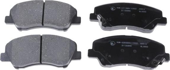 Blue Print ADG042128 - Гальмівні колодки, дискові гальма autocars.com.ua